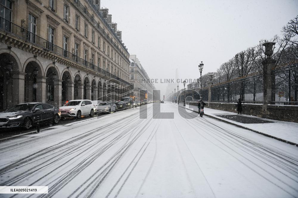 Paris Under the Snow