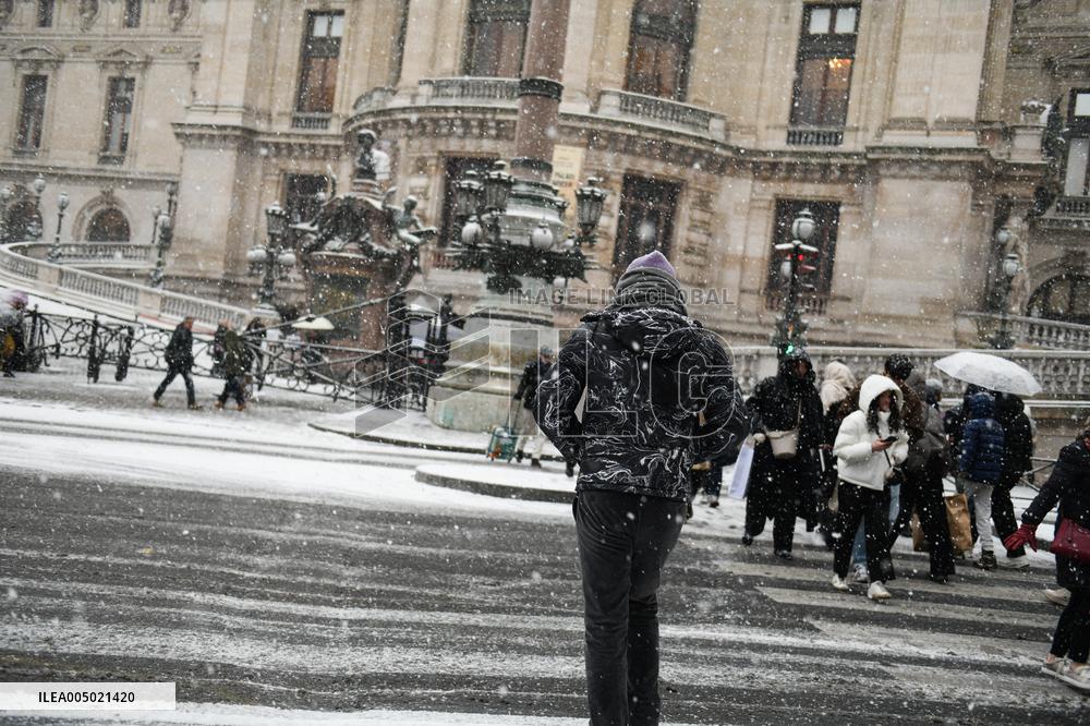 Paris Under the Snow