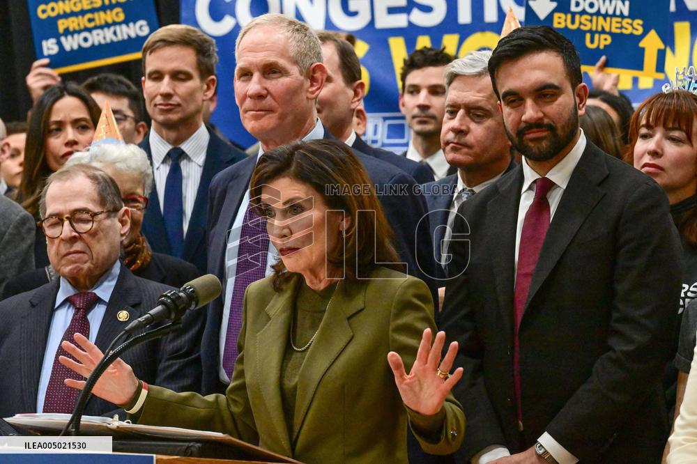 Kathy Hochul and Zohran Mamdani Joint Press Conference