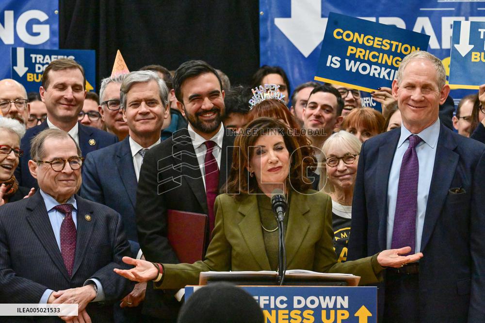 Kathy Hochul and Zohran Mamdani Joint Press Conference