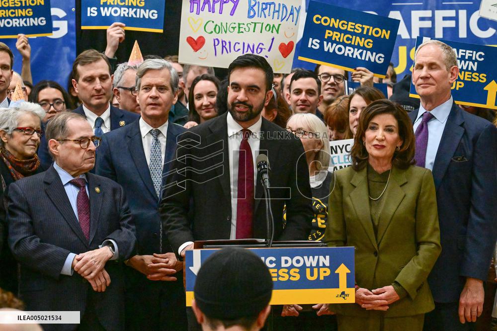 Kathy Hochul and Zohran Mamdani Joint Press Conference