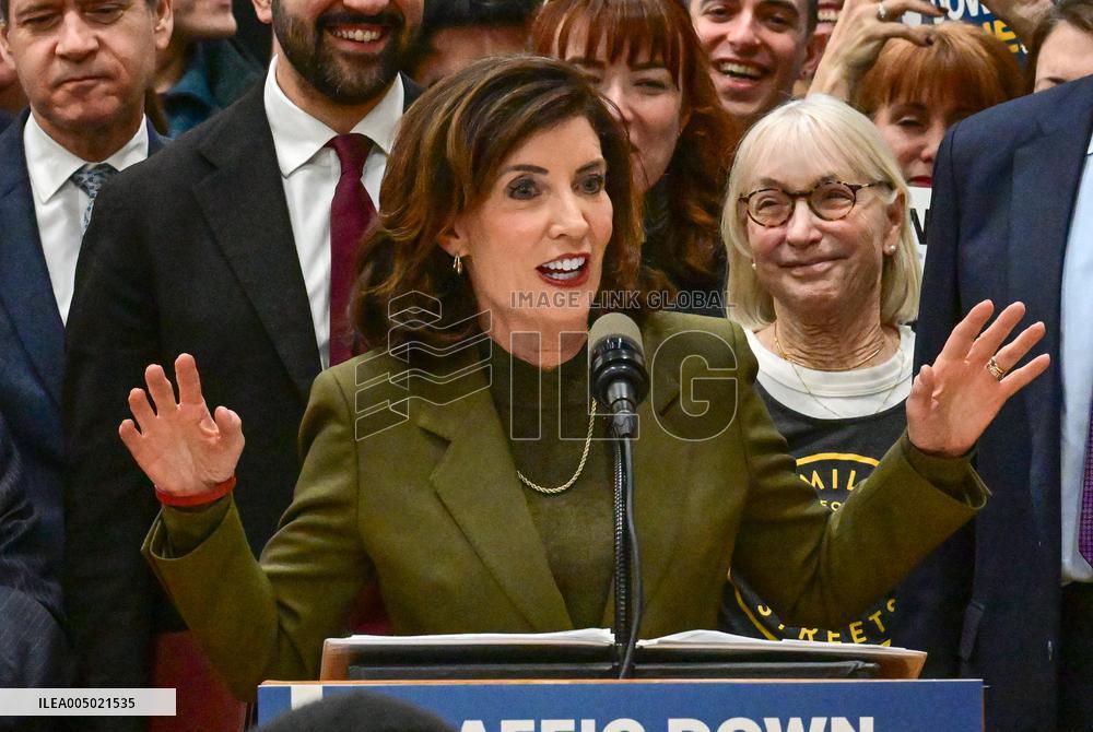 Kathy Hochul and Zohran Mamdani Joint Press Conference