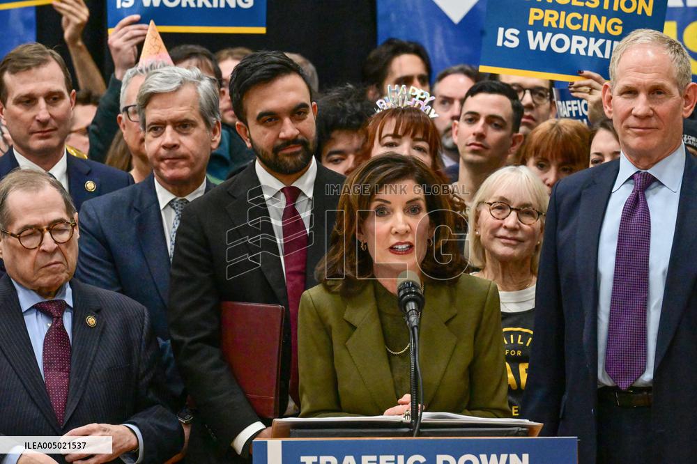 Kathy Hochul and Zohran Mamdani Joint Press Conference