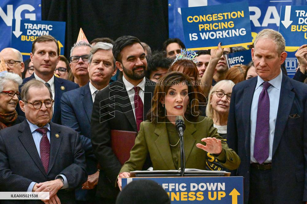 Kathy Hochul and Zohran Mamdani Joint Press Conference