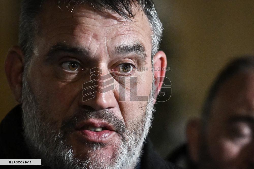 Meetings between representative agricultural organisations and French PM Sebastien Lecornu in Paris FA