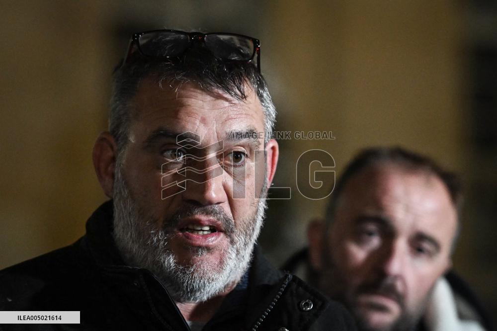 Meetings between representative agricultural organisations and French PM Sebastien Lecornu in Paris FA