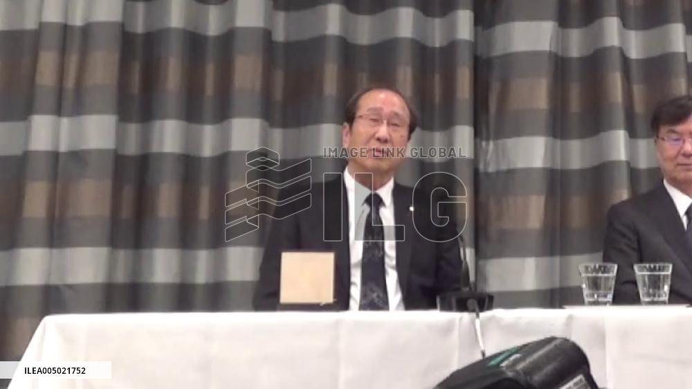 Japanese Nobel laureates in Stockholm