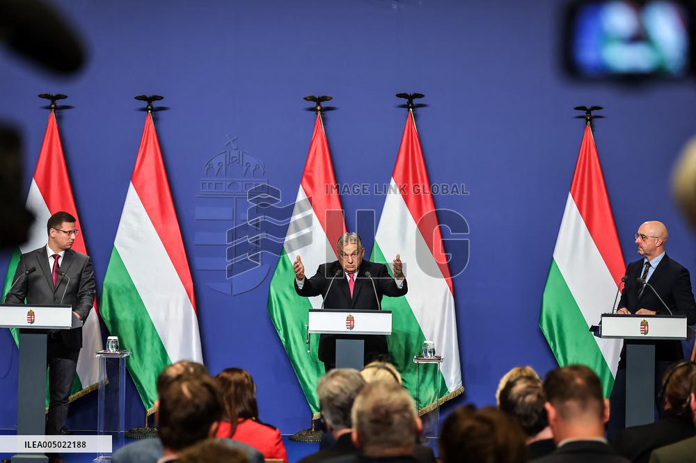 Viktor Orban At His Annual International Press Conference - Budapest