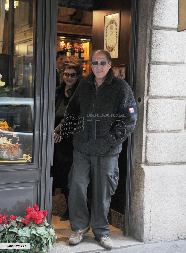 Adriano Celentano Celebrates 88th Birthday - Milan