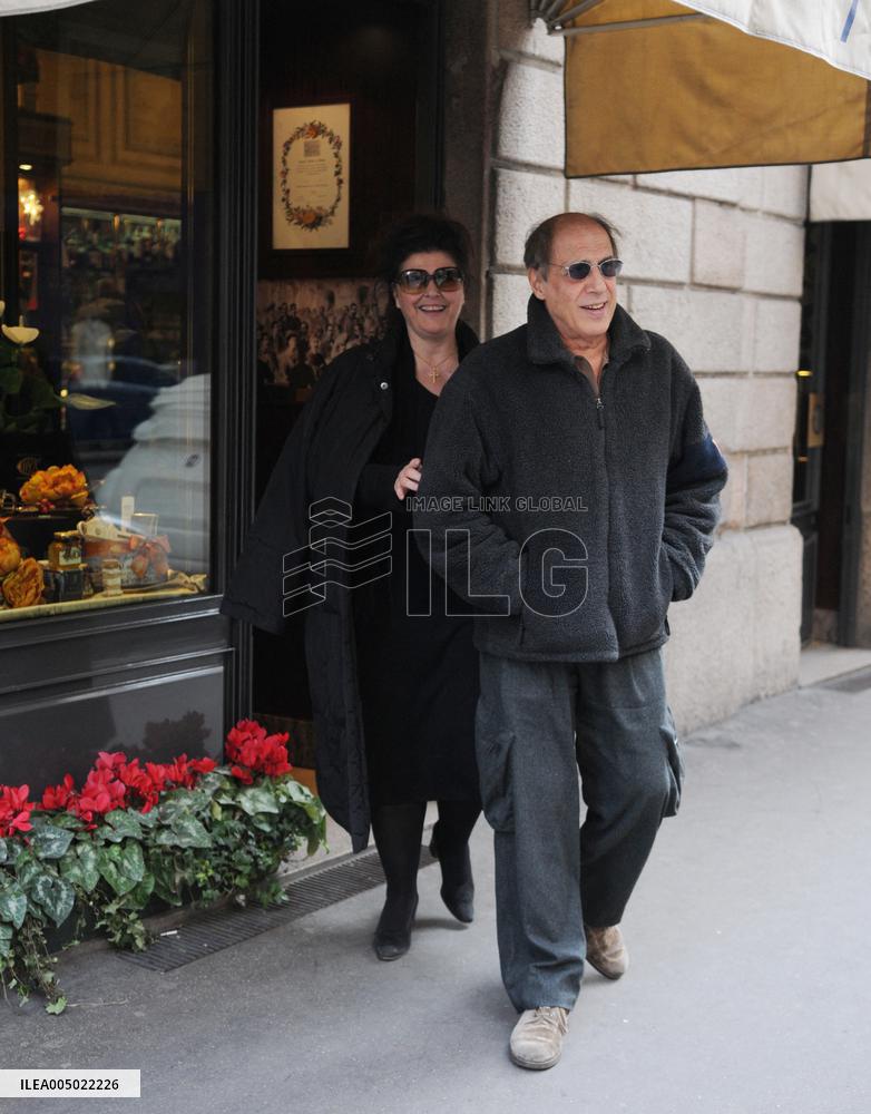 Adriano Celentano Celebrates 88th Birthday - Milan