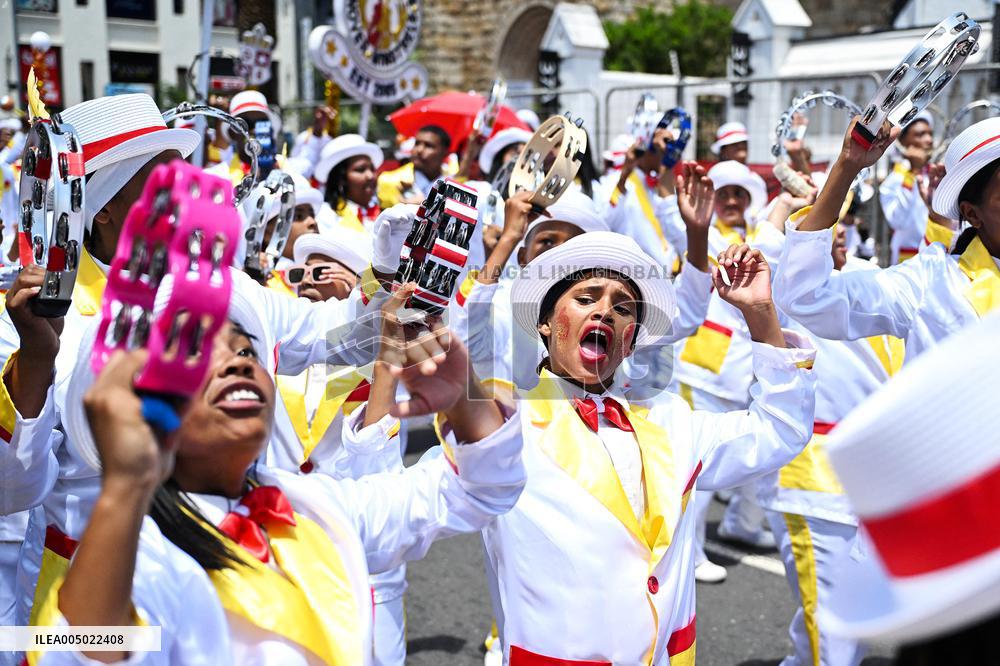 Cape Town Minstrel Carnival parade - South Africa