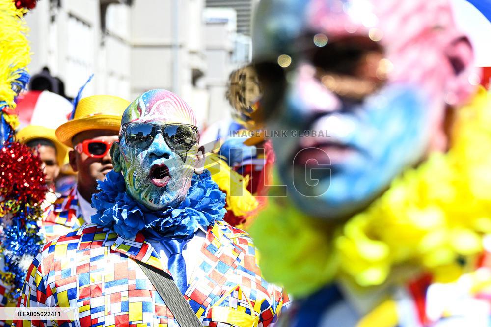 Cape Town Minstrel Carnival parade - South Africa