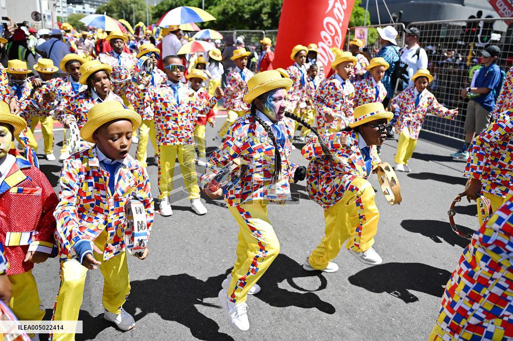 Cape Town Minstrel Carnival parade - South Africa