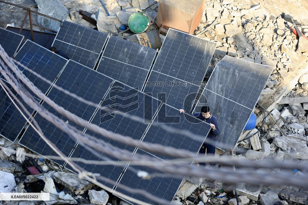 Aftermath Of Israeli Airstrike On Industrial Area Near Sidon - Lebanon