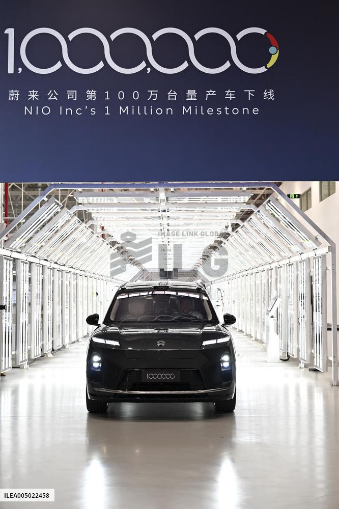 NIO's 1 Millionth Vehicle - China