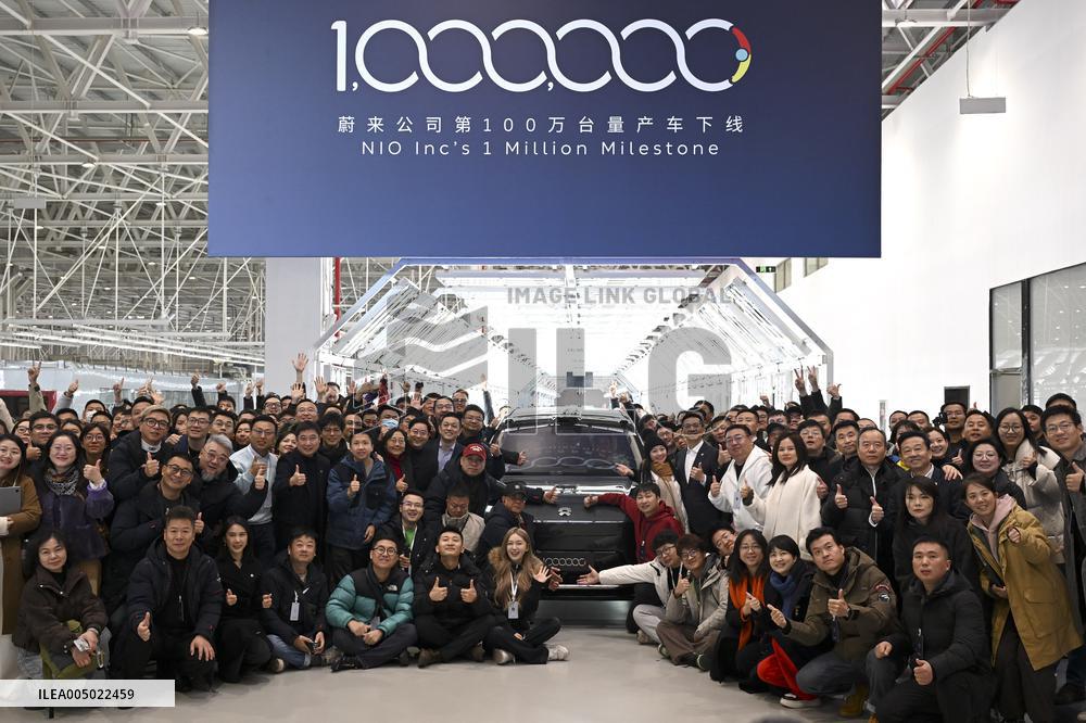 NIO's 1 Millionth Vehicle - China