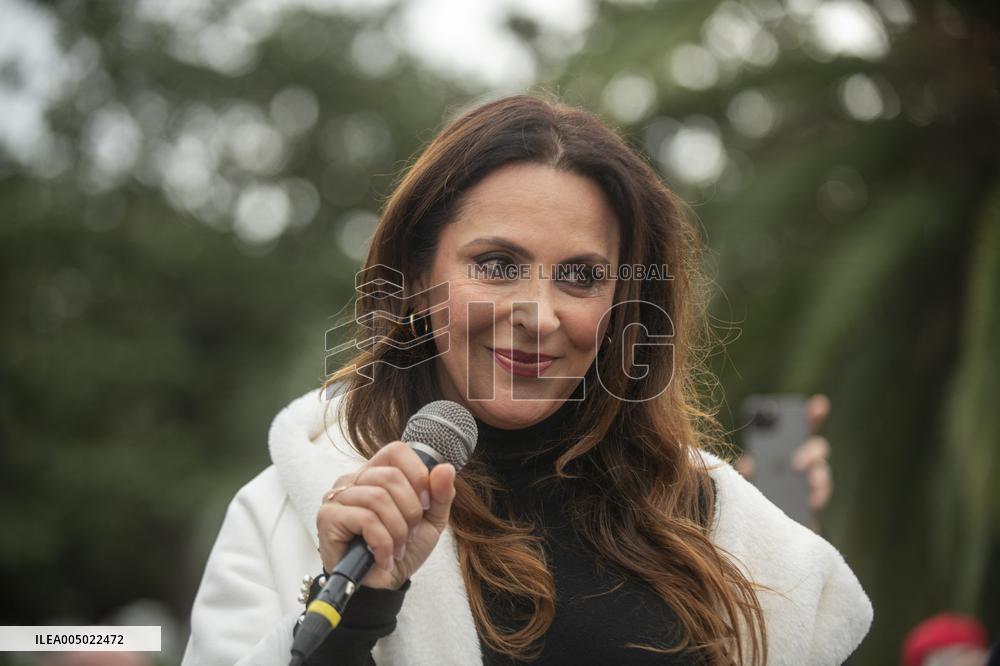 Iran Regime Opponents Protest In LA