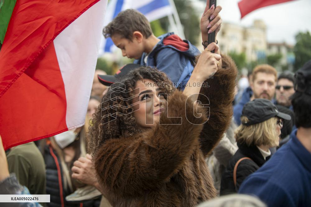 Iran Regime Opponents Protest In LA