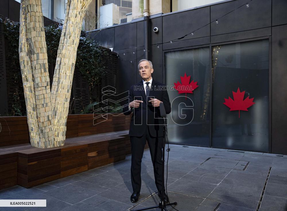 Prime Minister Carney Speaks With Media at Canadian Embassy in Paris