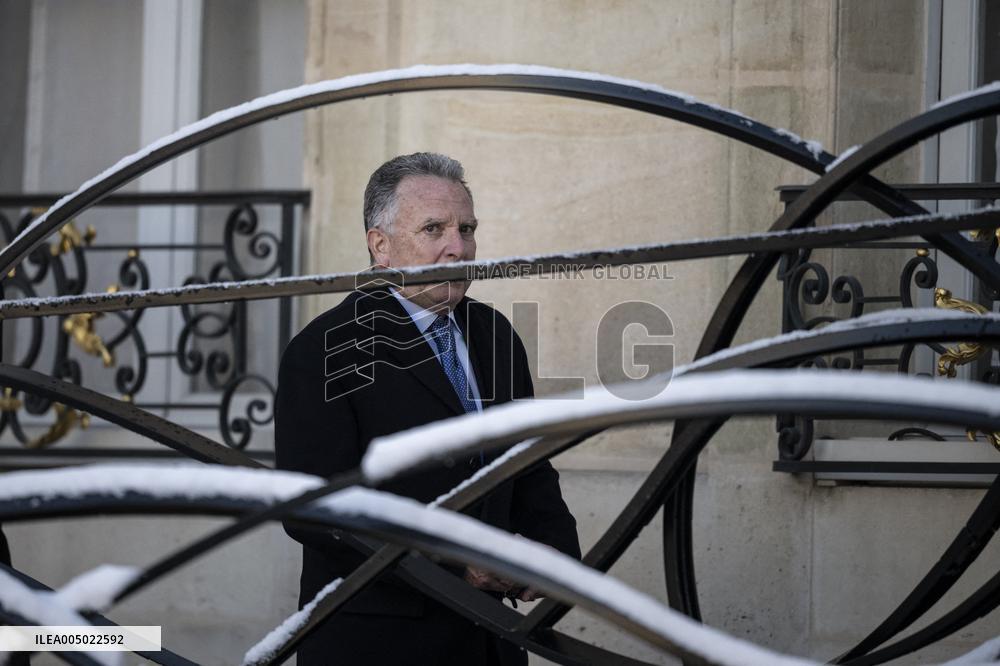 President Macron Welcomes Steve Witkoff And Jared Kushner - Paris