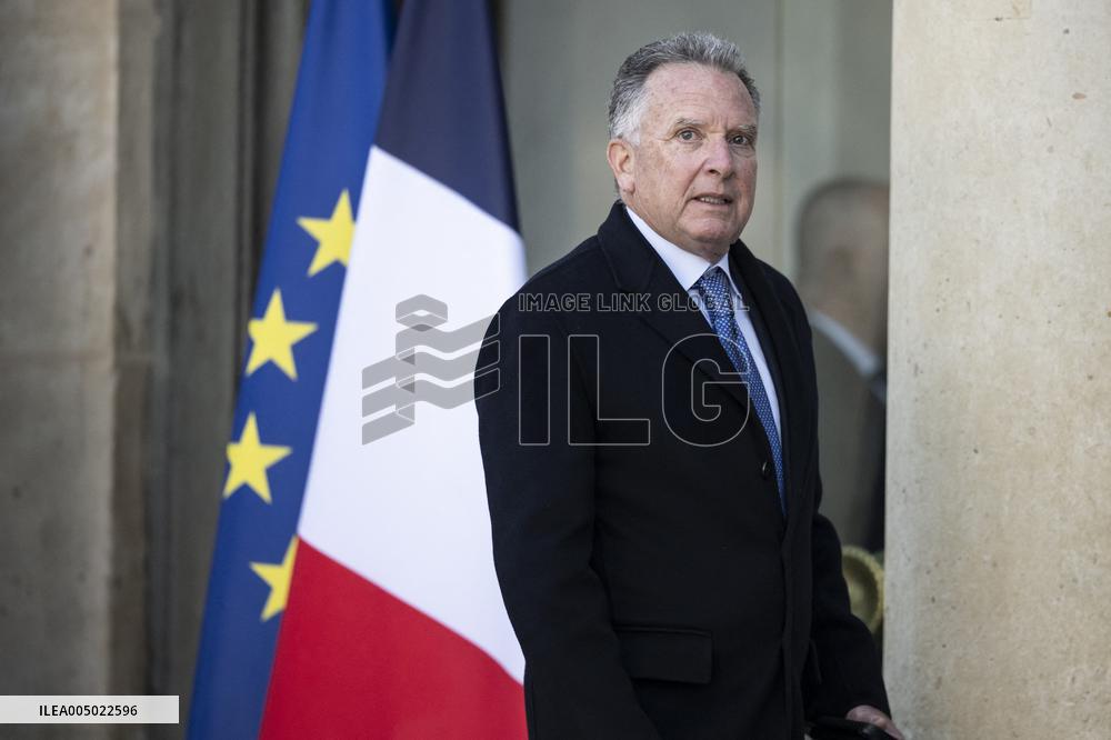 President Macron Welcomes Steve Witkoff And Jared Kushner - Paris