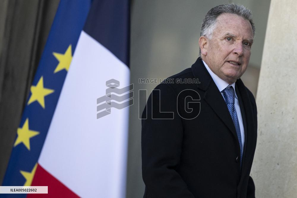 President Macron Welcomes Steve Witkoff And Jared Kushner - Paris