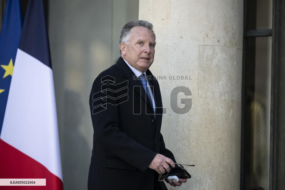 President Macron Welcomes Steve Witkoff And Jared Kushner - Paris