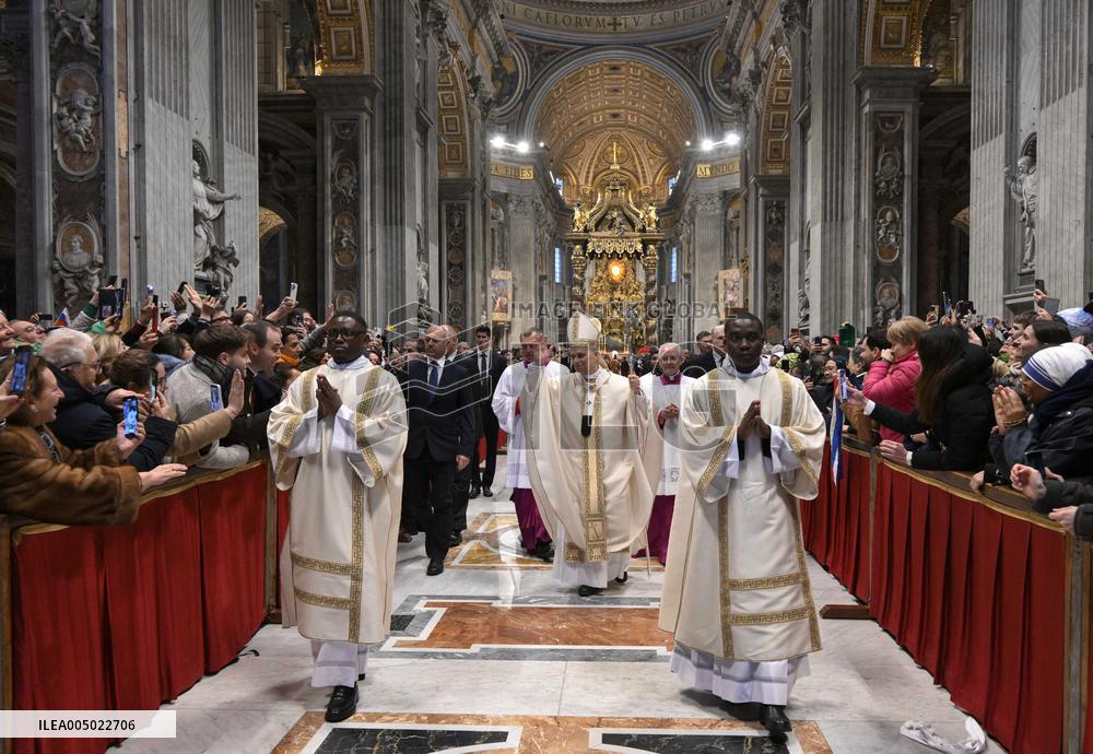 Pope Leo XIV Celebrates Epiphany Mass -  Vatican