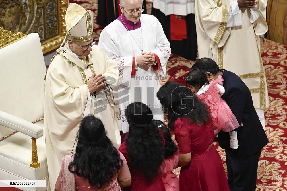 Pope Leo XIV Celebrates Epiphany Mass -  Vatican