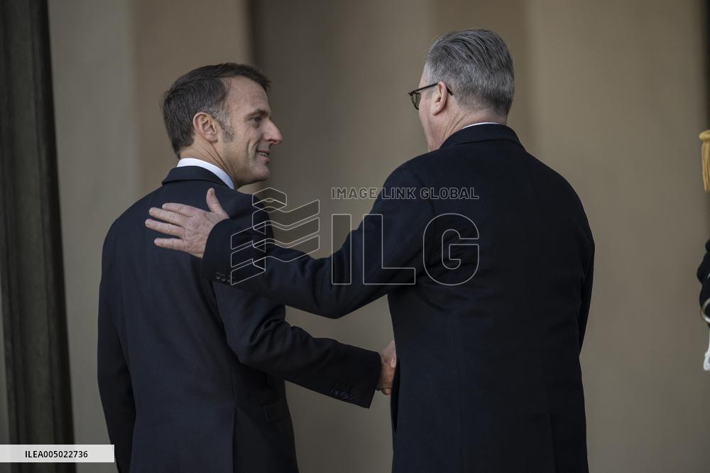 Coalition of The Willing Summit on Security Guarantees for Ukraine - Arrivals - Paris