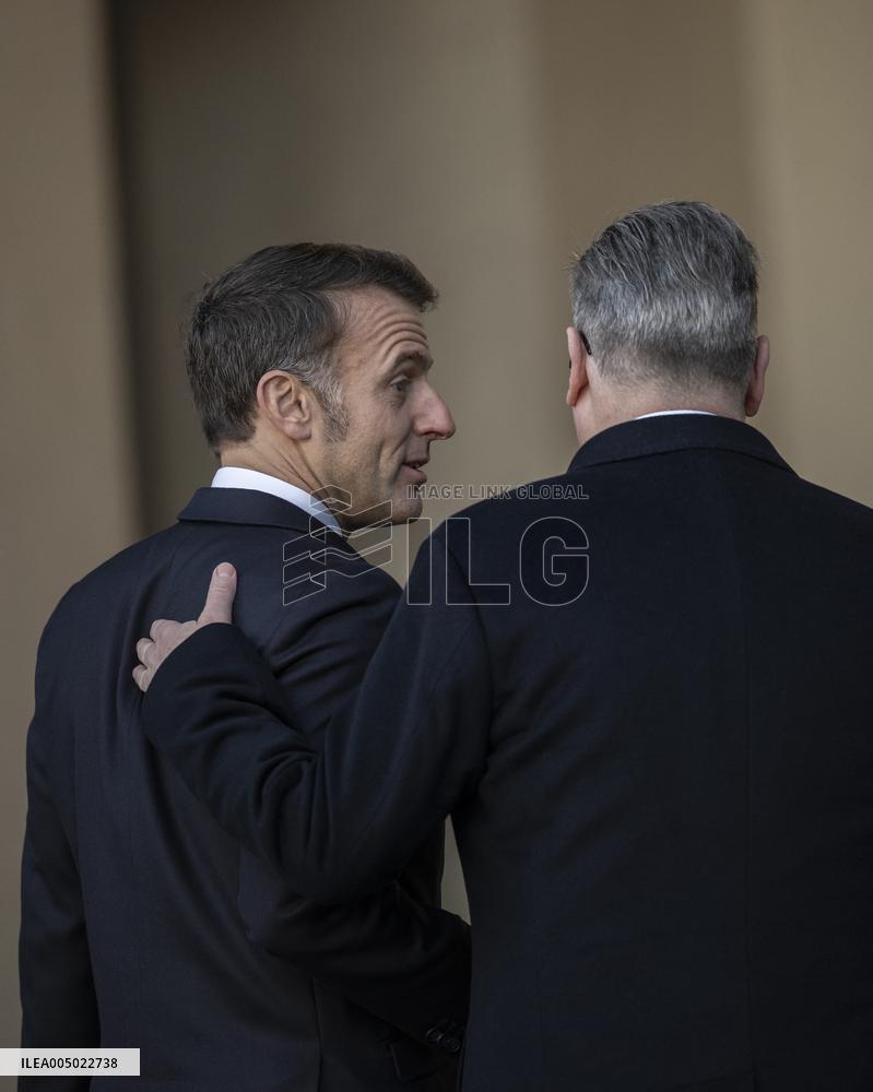 Coalition of The Willing Summit on Security Guarantees for Ukraine - Arrivals - Paris