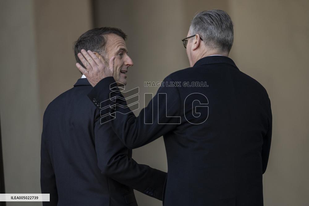 Coalition of The Willing Summit on Security Guarantees for Ukraine - Arrivals - Paris