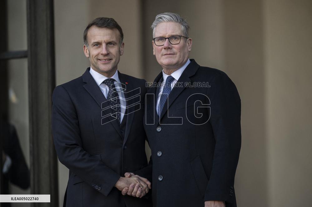 Coalition of The Willing Summit on Security Guarantees for Ukraine - Arrivals - Paris
