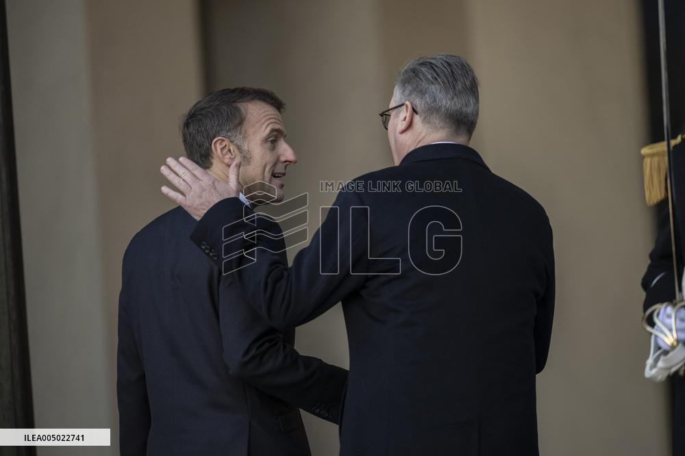 Coalition of The Willing Summit on Security Guarantees for Ukraine - Arrivals - Paris