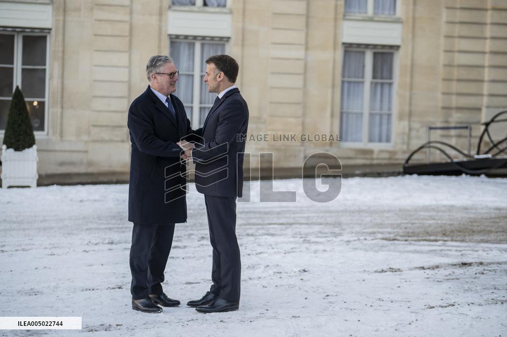 Coalition of The Willing Summit on Security Guarantees for Ukraine - Arrivals - Paris
