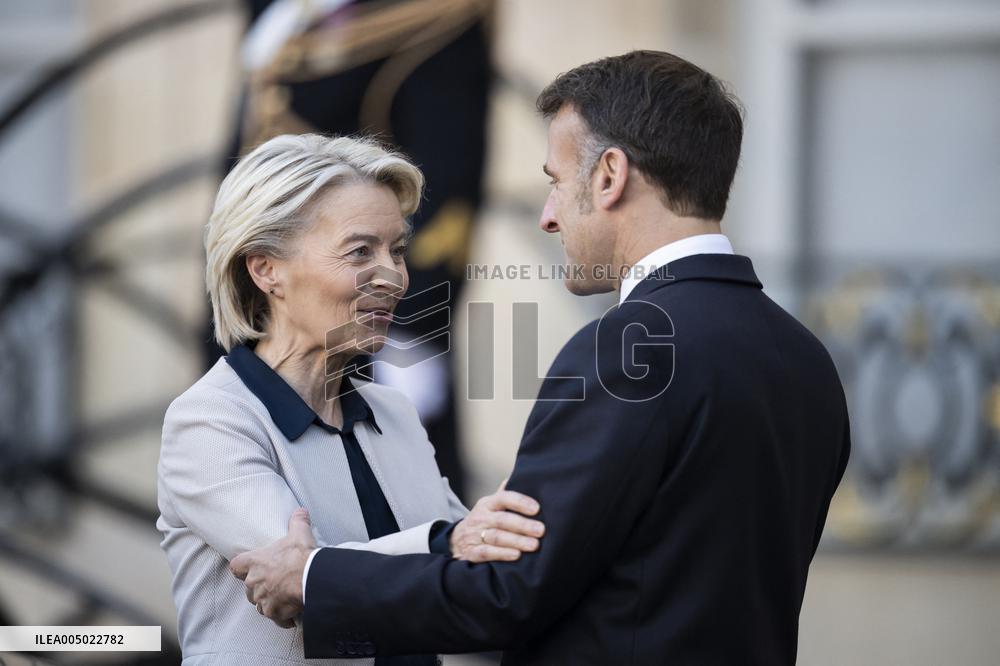 Coalition of The Willing Summit on Security Guarantees for Ukraine - Arrivals - Paris