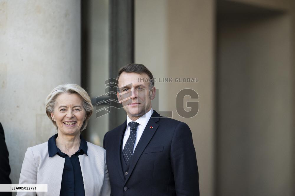 Coalition of The Willing Summit on Security Guarantees for Ukraine - Arrivals - Paris