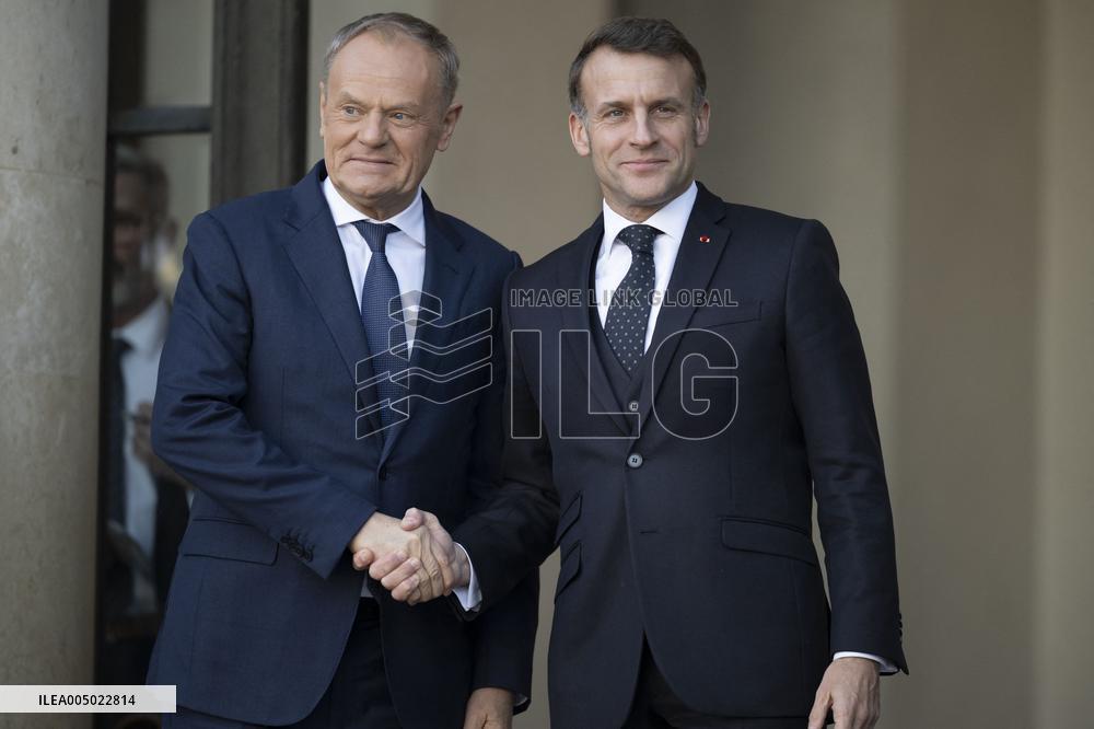 Coalition of The Willing Summit on Security Guarantees for Ukraine - Arrivals - Paris