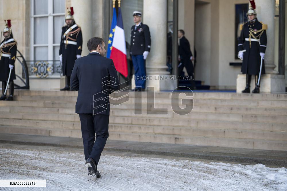 Coalition of The Willing Summit on Security Guarantees for Ukraine - Arrivals - Paris