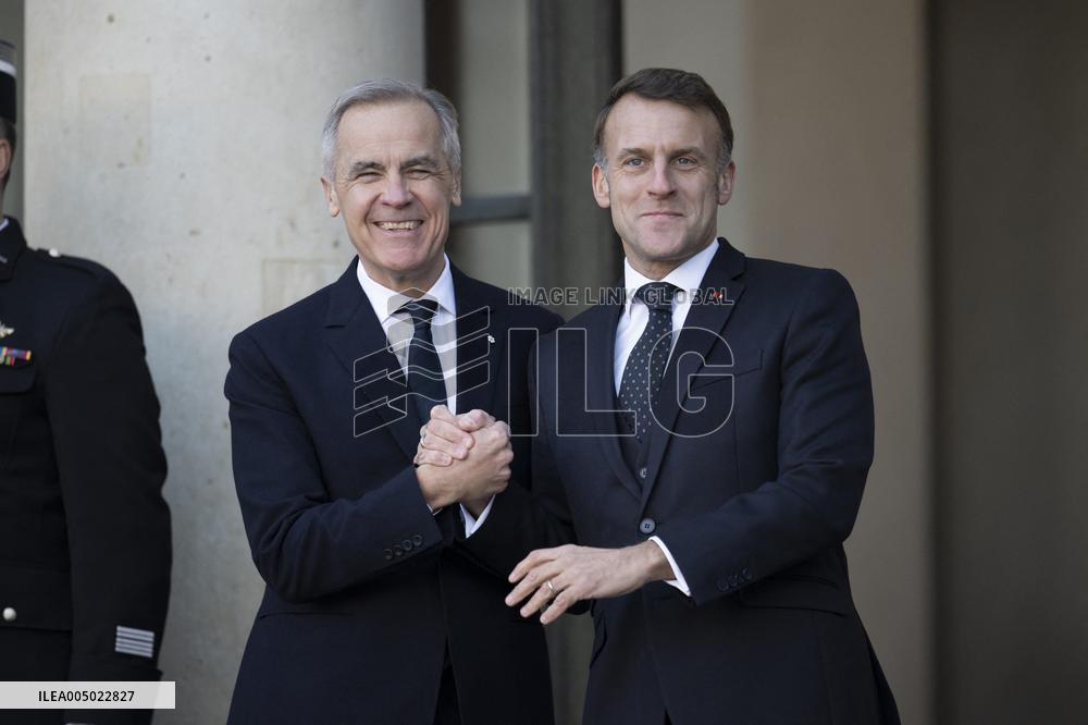 Coalition of The Willing Summit on Security Guarantees for Ukraine - Arrivals - Paris