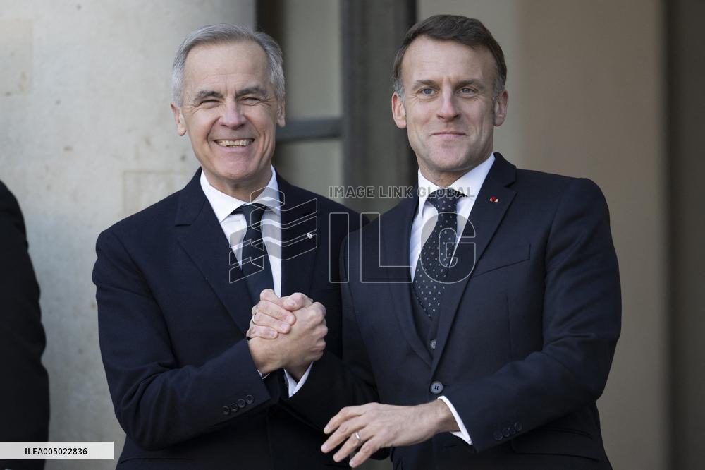 Coalition of The Willing Summit on Security Guarantees for Ukraine - Arrivals - Paris