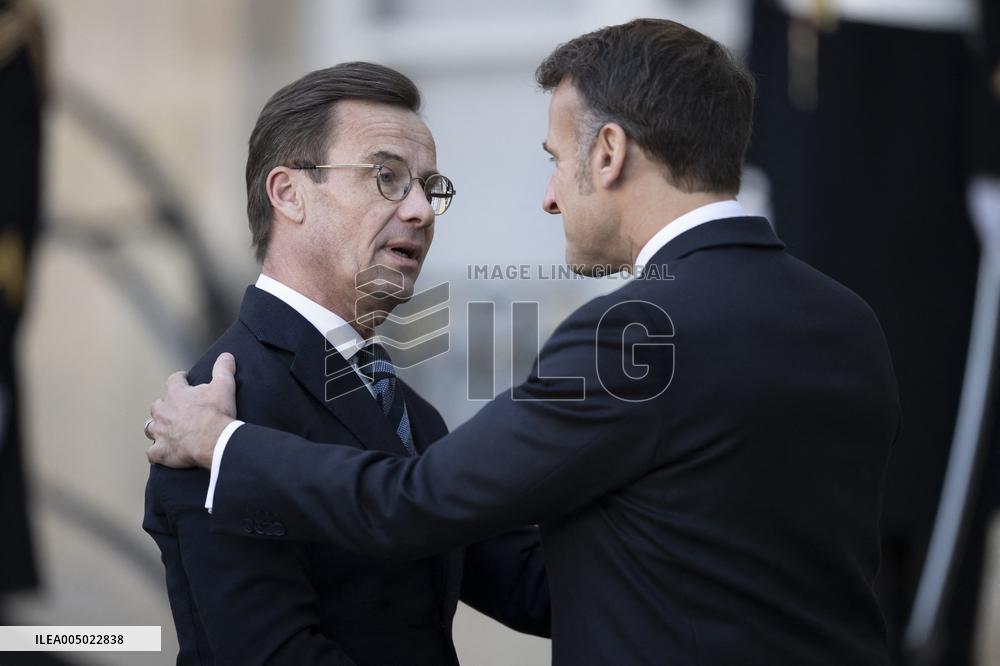 Coalition of The Willing Summit on Security Guarantees for Ukraine - Arrivals - Paris