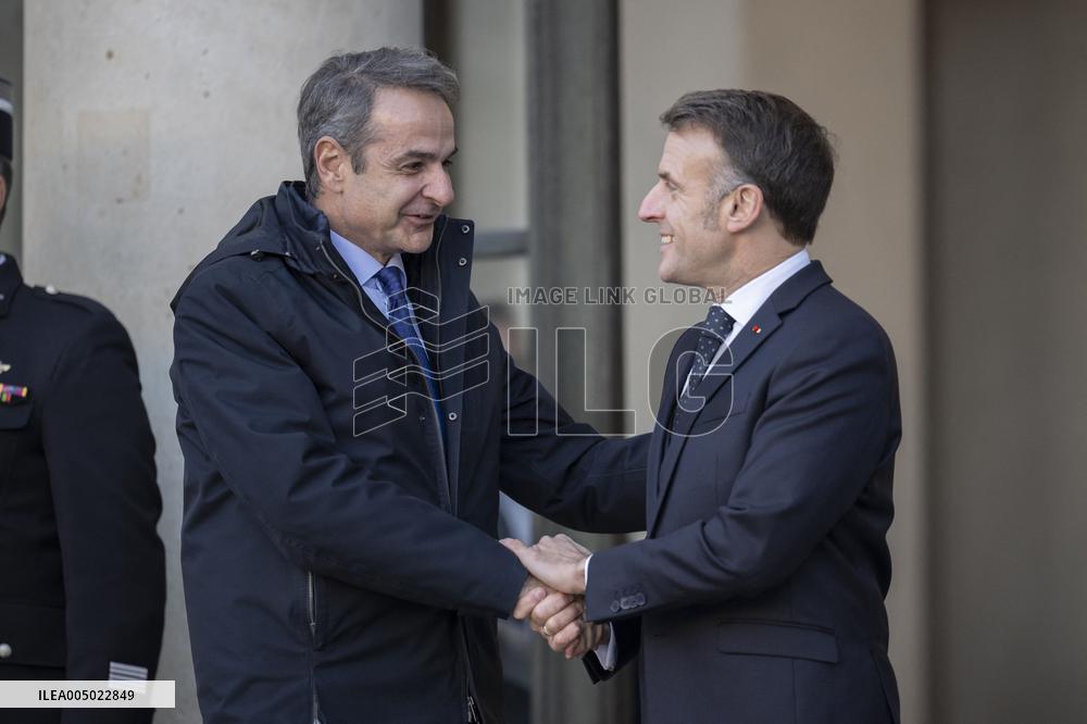 Coalition of The Willing Summit on Security Guarantees for Ukraine - Arrivals - Paris
