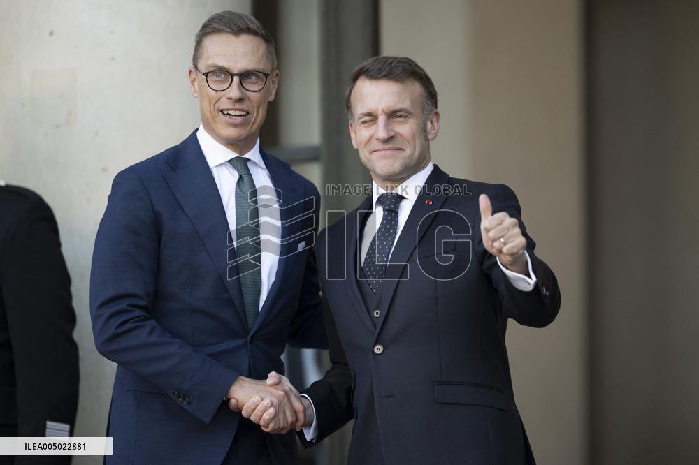 Coalition of The Willing Summit on Security Guarantees for Ukraine - Arrivals - Paris