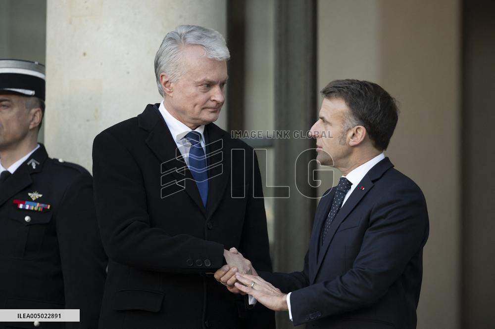 Coalition of The Willing Summit on Security Guarantees for Ukraine - Arrivals - Paris