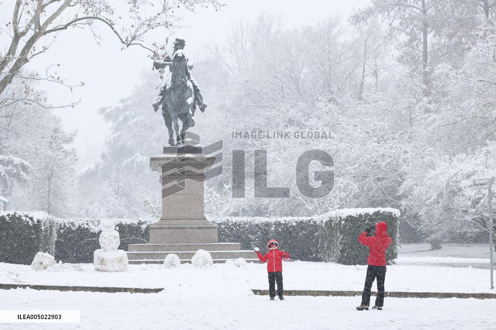 Snowy Landscape - Bologna