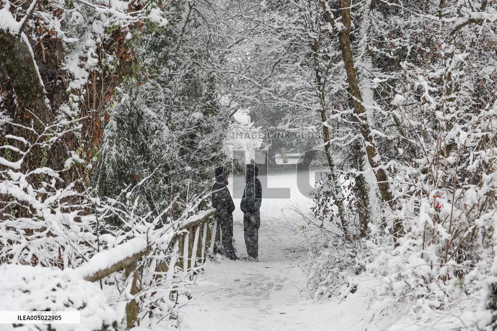Snowy Landscape - Bologna