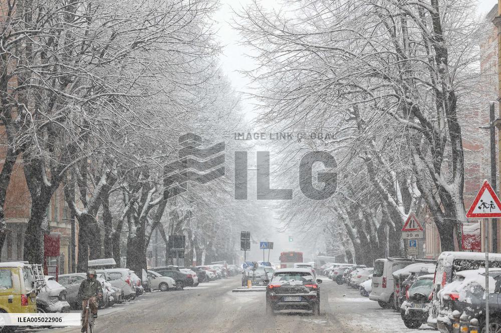 Snowy Landscape - Bologna