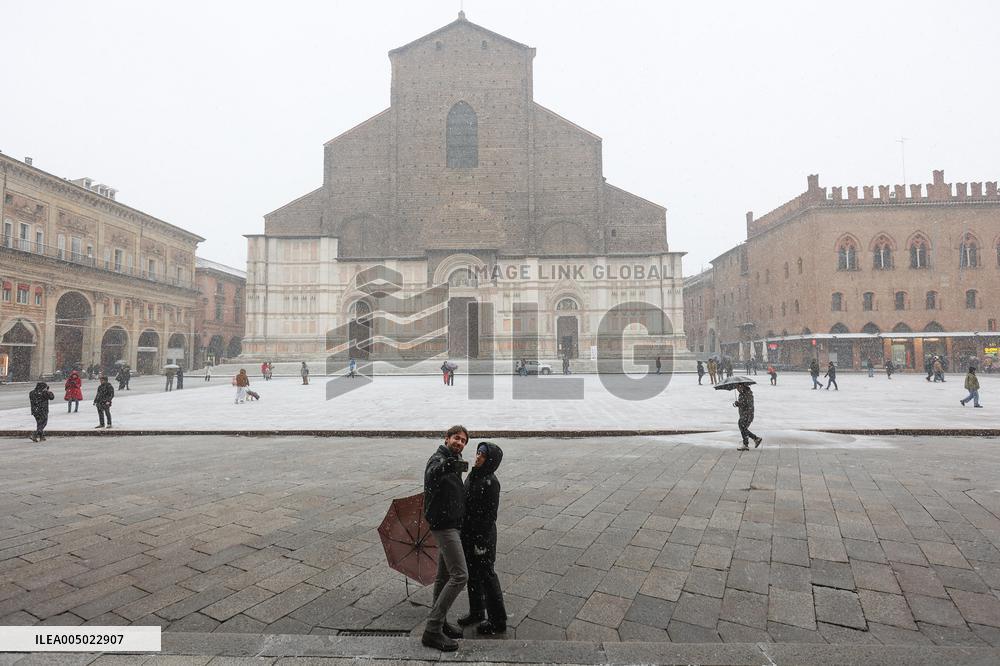 Snowy Landscape - Bologna