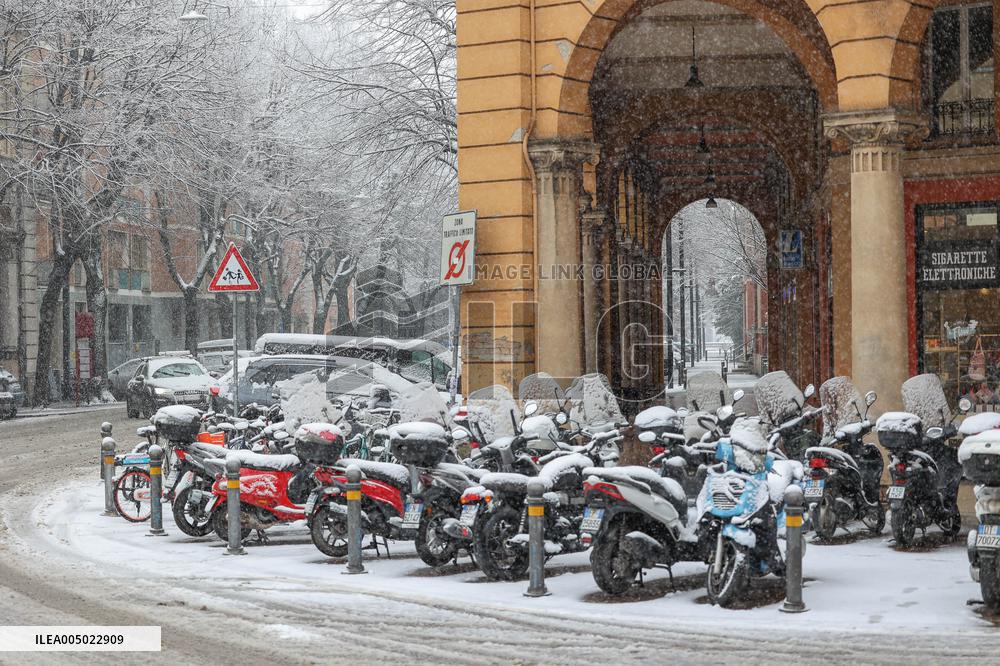 Snowy Landscape - Bologna